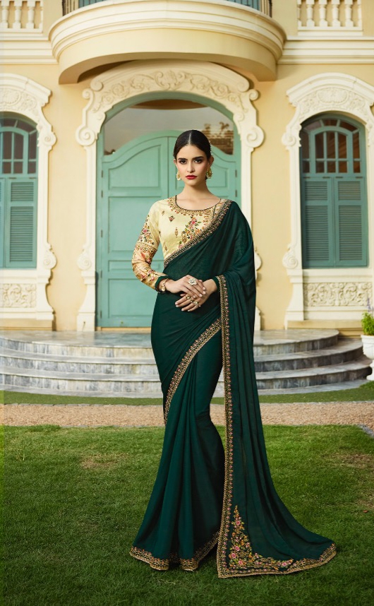 Designer-Indian-Saree-Dress