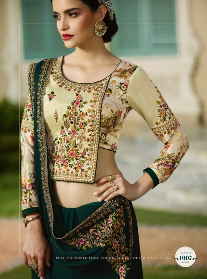 Designer-Indian-Saree-Dress